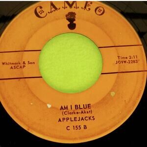 Applejacks - Am I Blue / Rock-A-Tonga -‎ Cameo Vtg 45rpm Vinyl Record 7"